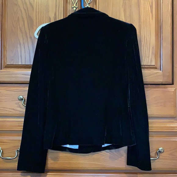 Black velour jacket - Picture 3 of 5